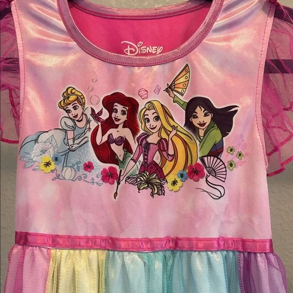 Disney Princess Pink and Yellow Nightgown Duo size 6 and XS - Picture 9 of 13